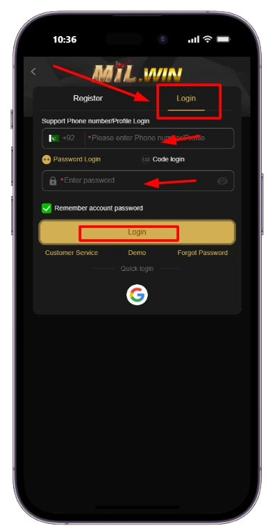Mil Win Login